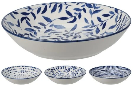 PLATE DEEP 20CM - 3 ASSORTED