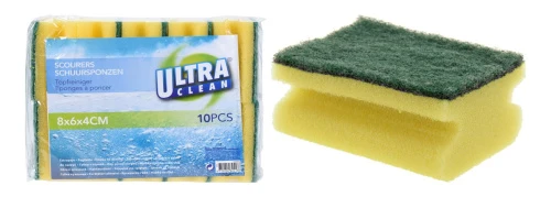 SCOURING SPONGES SET OF 10PCS