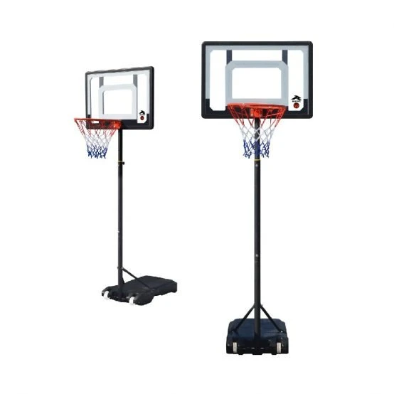 BASKETBALL HOOP + ADJUSTABLE POST BOARD - RUNIC 2.1m