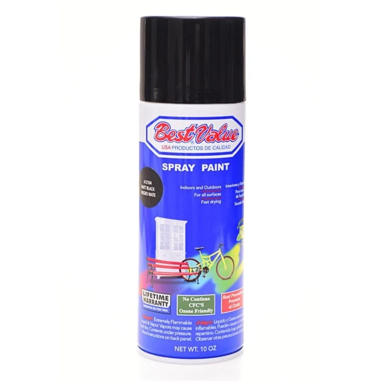 INTER/EXTER SPRAY PAINT MATT - BLACK