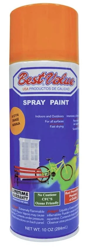 INTER/EXTER SPRAY PAINT ORANGE