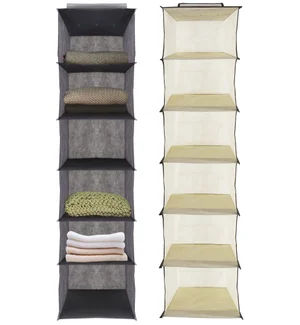 NON WOVEN 6LAYER HANGING ORGANIZER