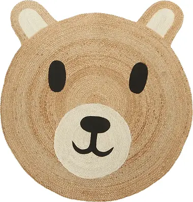 FLOOR RUG - ROUND - KIDS - ANIMAL DESIGNS