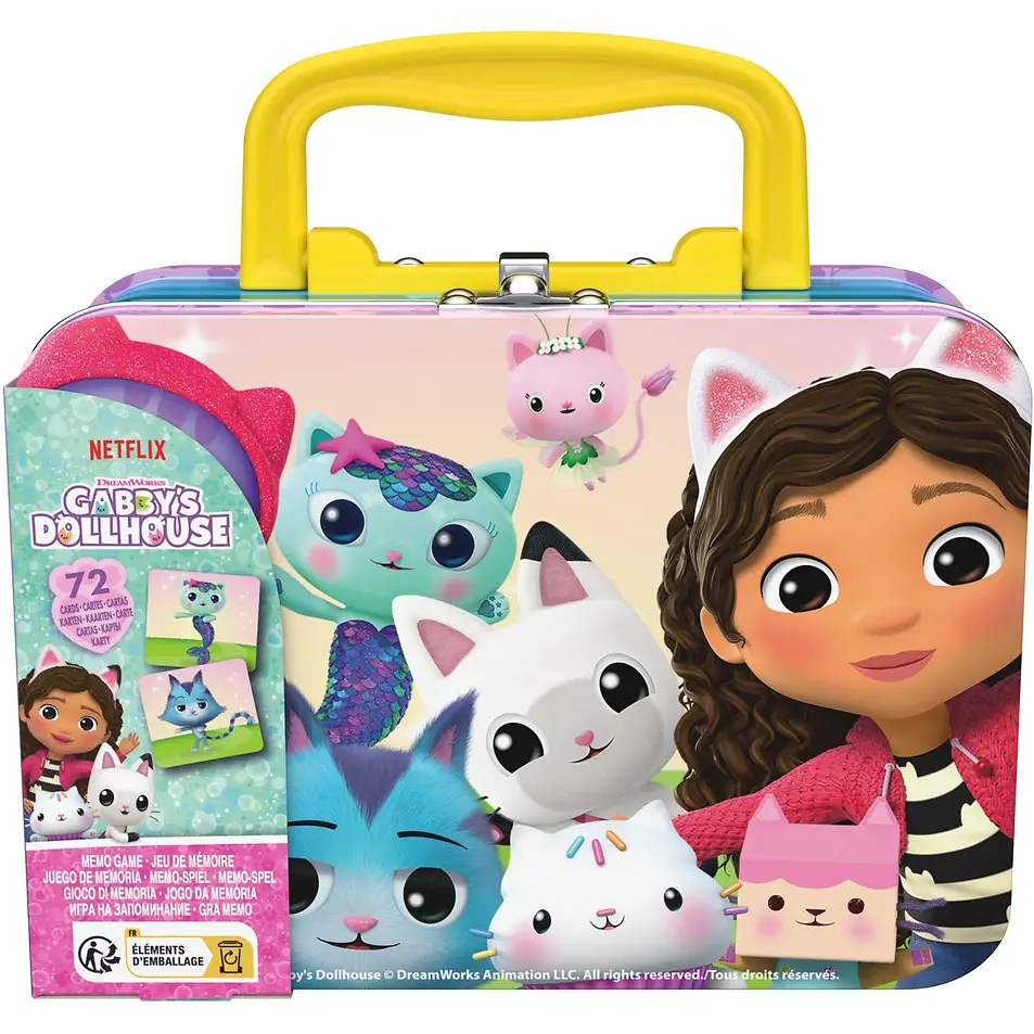 GABBYS DOLL HOUSE MEMO MINI TIN