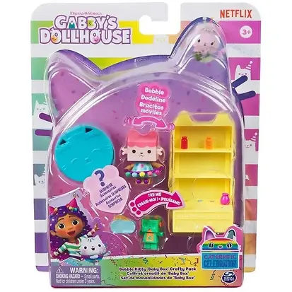 GABBY DOLL HOUSE BOBBLE KITTY SET