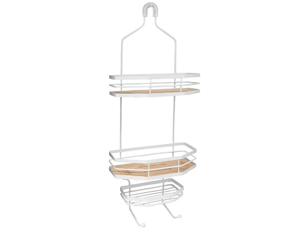 3 TIER BAMBOO SHOWER CADDY