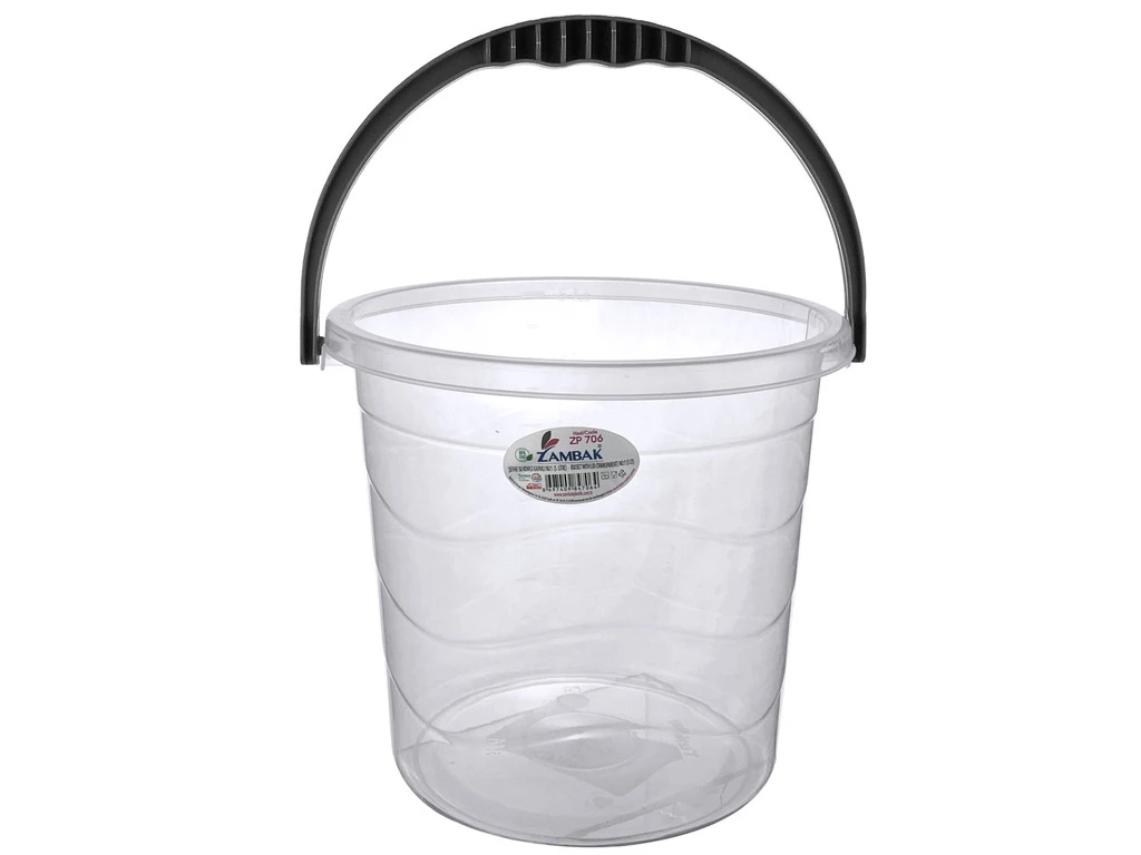 TRANSPARANT WATER BUCKET #4 LT
