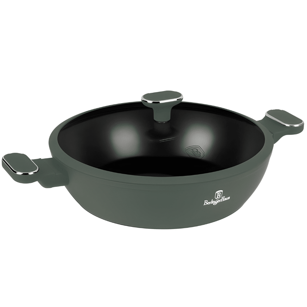 30CM SHALLOW POT W/LID