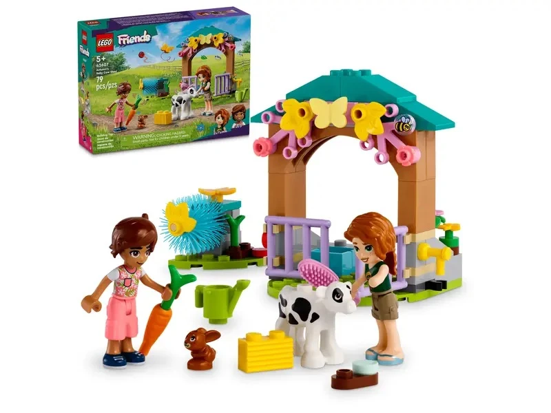 Friends Autumn's Baby Cow Shed Building Set 79 pc Age 5+