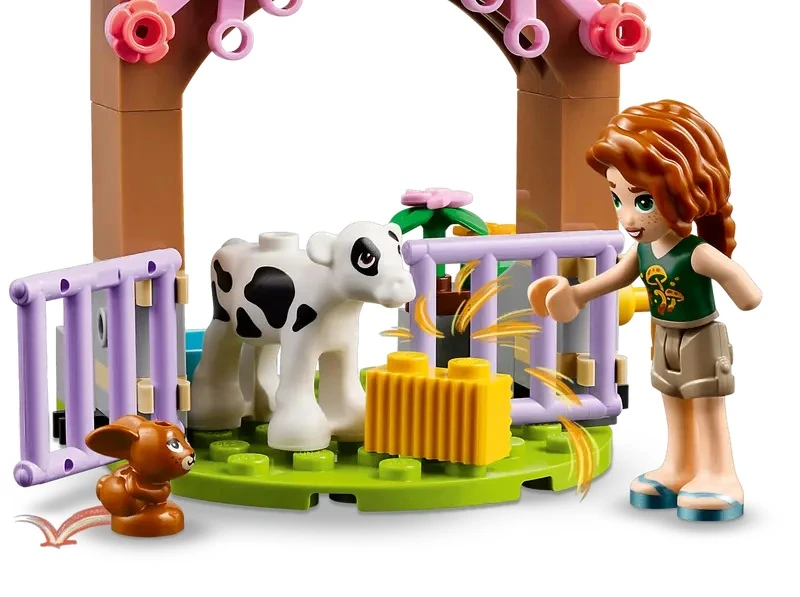 Friends Autumn's Baby Cow Shed Building Set 79 pc Age 5+