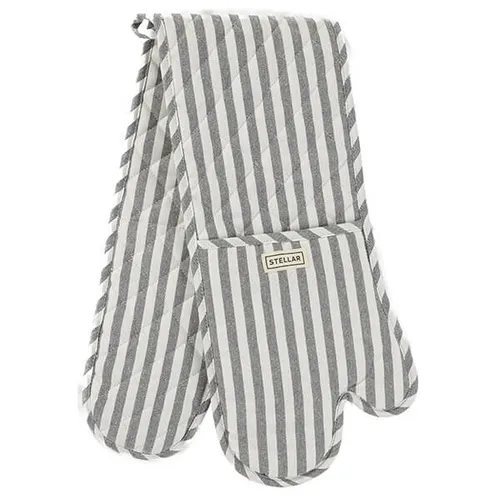 STELLAR DOUBLE OVEN GREY STRIP