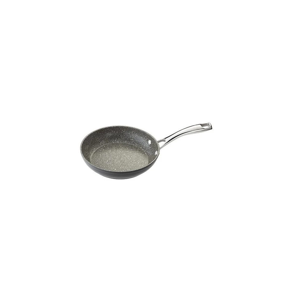 Stellar Rocktanium Frying Pan, Black, 20 Centimeters