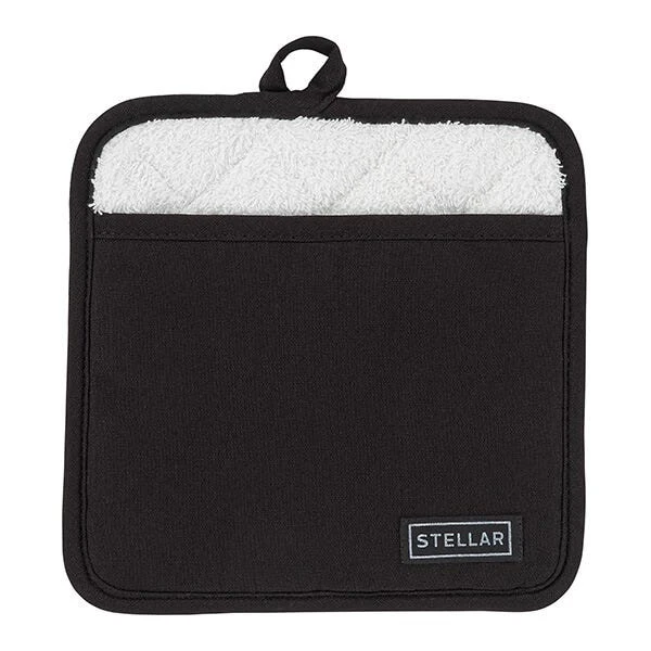 STELLAR POT HOLDER BLACK