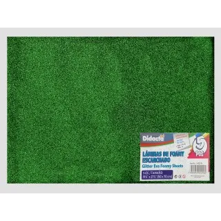 GLITTER EVA SHEET - GREEN