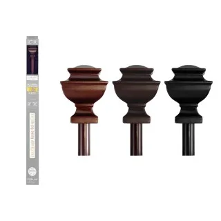 METAL CURTAIN DOUBLE ROD - 48/84"