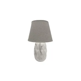 30CM CERAMIC TABLE LAMP W/STONE TEXTURE