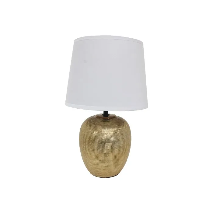 40CM CERAMIC GOLDEN LAMP