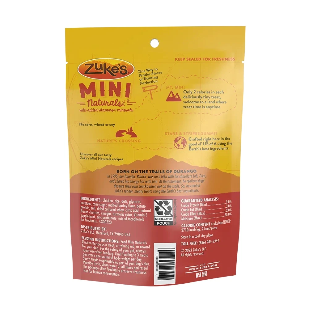 Mini Naturals Chicken Recipe Dog Treats 16 oz