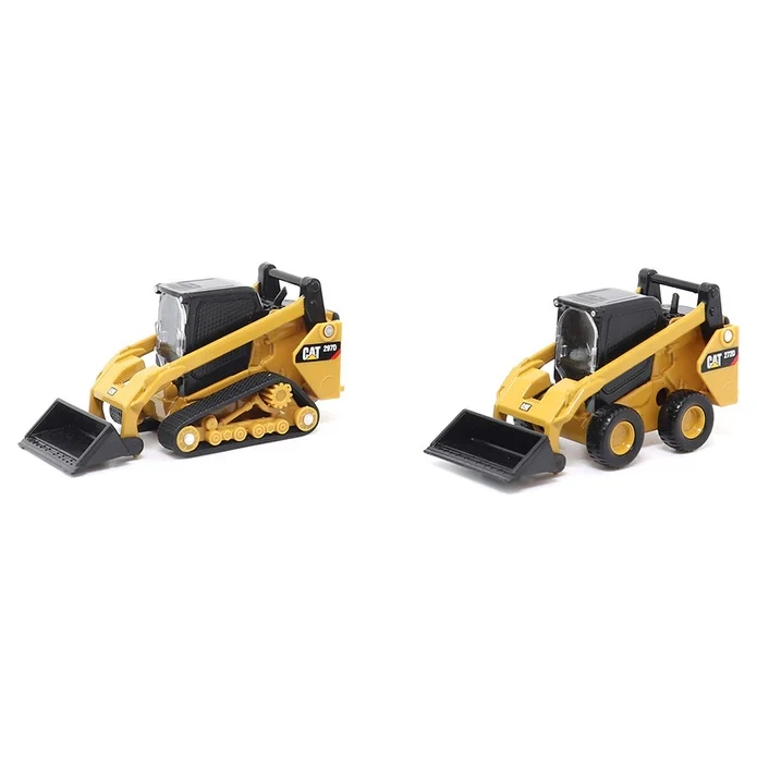 Skid Steer Loader & Compact Track Loader Twin Pack | 1:64 Scale