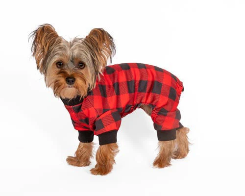 Lightweight Buffalo Check Pajamas | Red X-Large