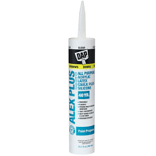 Alex Plus Acrylic White Caulk Tube