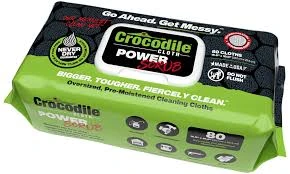 Crocodile Power Scrub Cloth