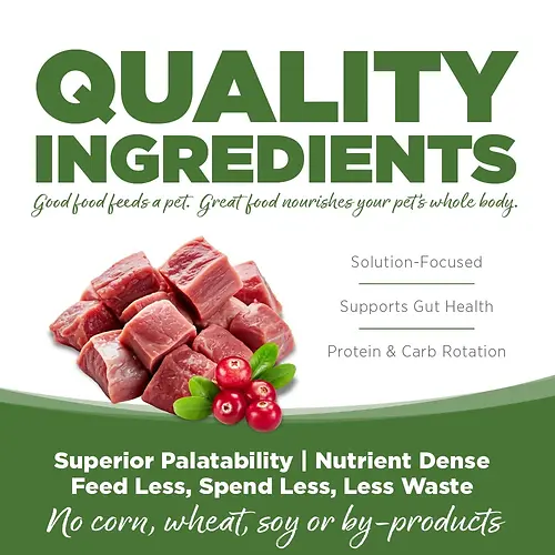 Limited Ingredient Duck & Cranberry Entrée with Wholesome Grains Dry Dog Food 25 lb