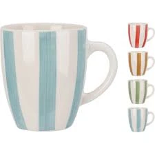 MUG STONEWARE - ASSORTED