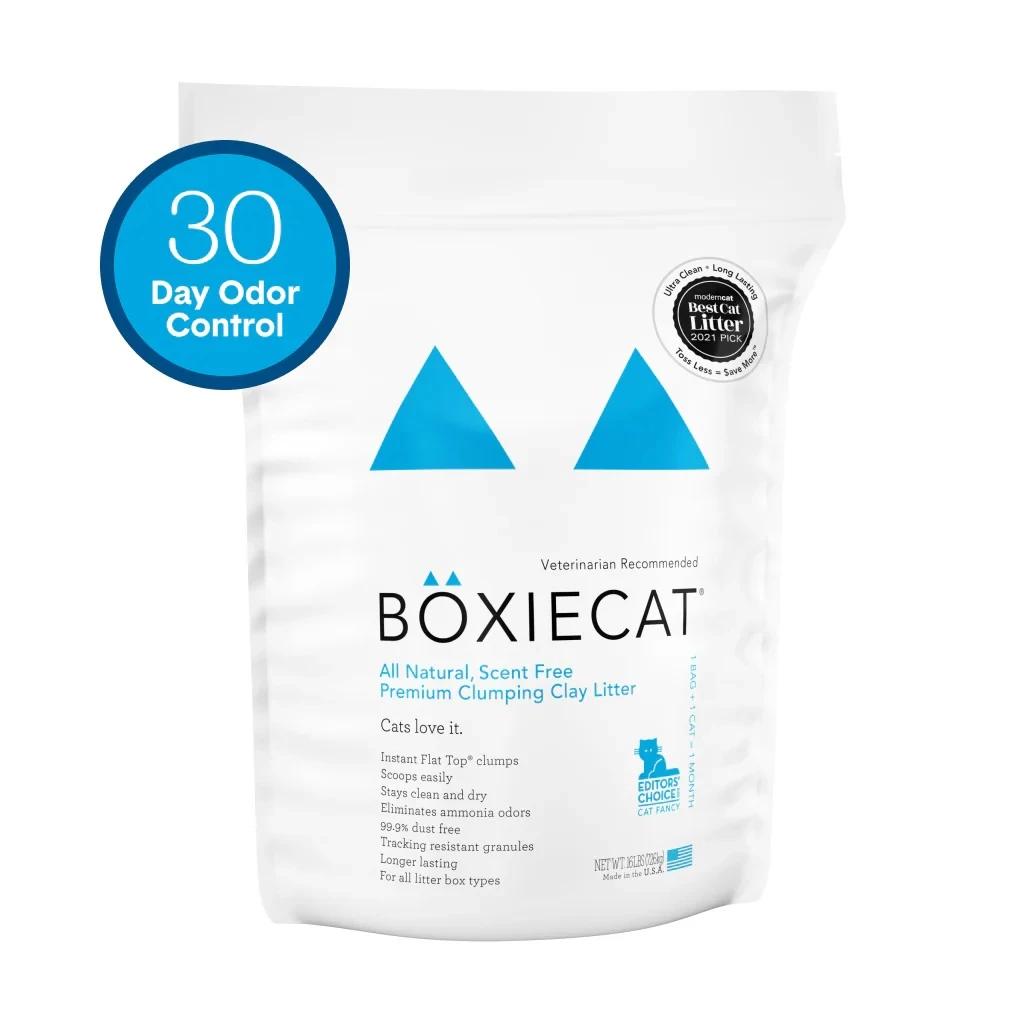 Premium Clumping Clay Litter All Natural Scent Free 16 lb