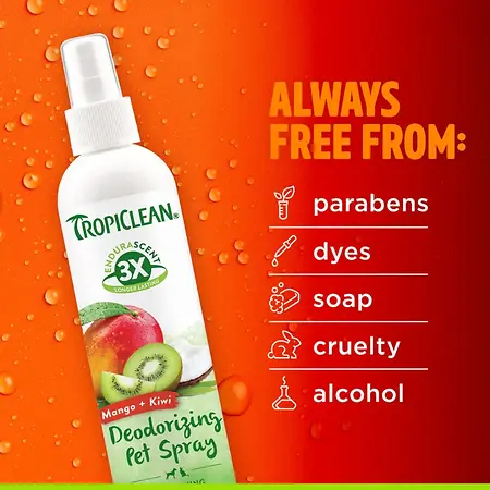 EnduraScent Pet Deodorizing Spray Mango Kiwi 8 oz