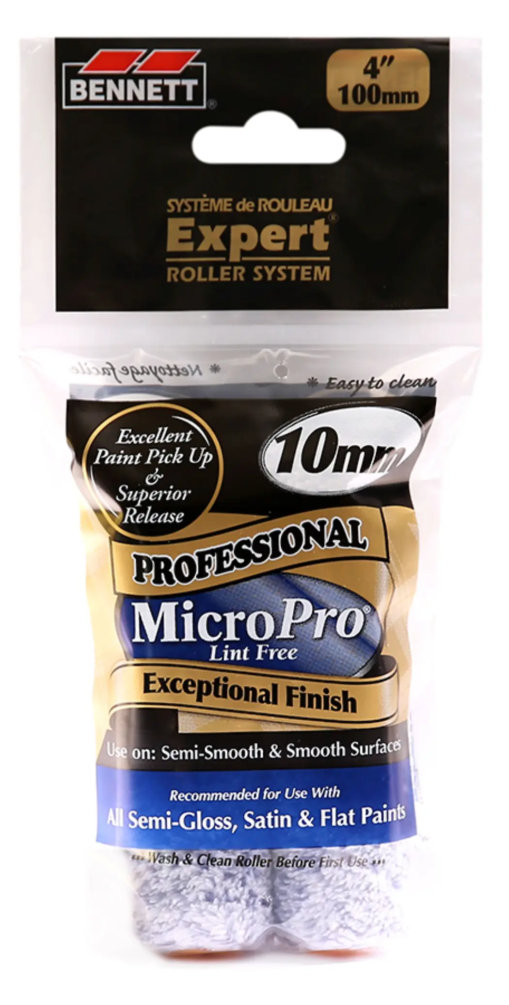 Bennett 4" 2 pack whizz rollers