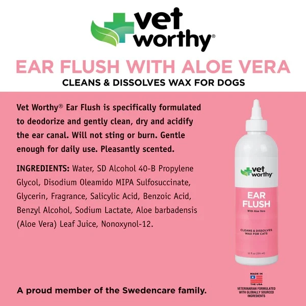 Ear Flush for Cats 12 oz