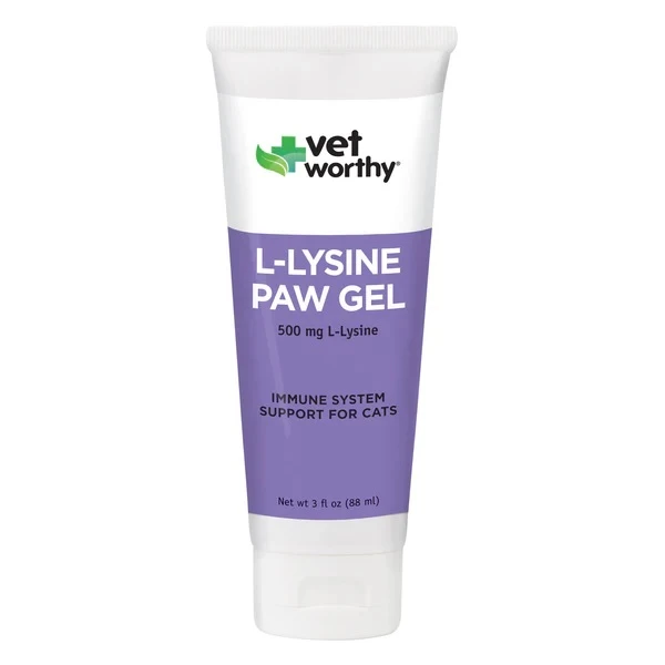 L-Lysine Paw Gel Immune Systems Support for Cats 3 oz
