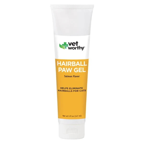 Hairball Paw Gel for Cats Salmon Flavor 5 oz
