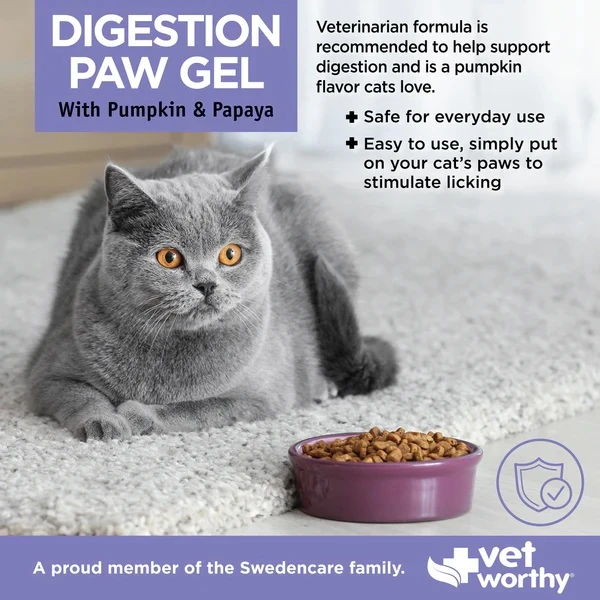 Digestion Paw Gel for Cats Digestive 3 oz