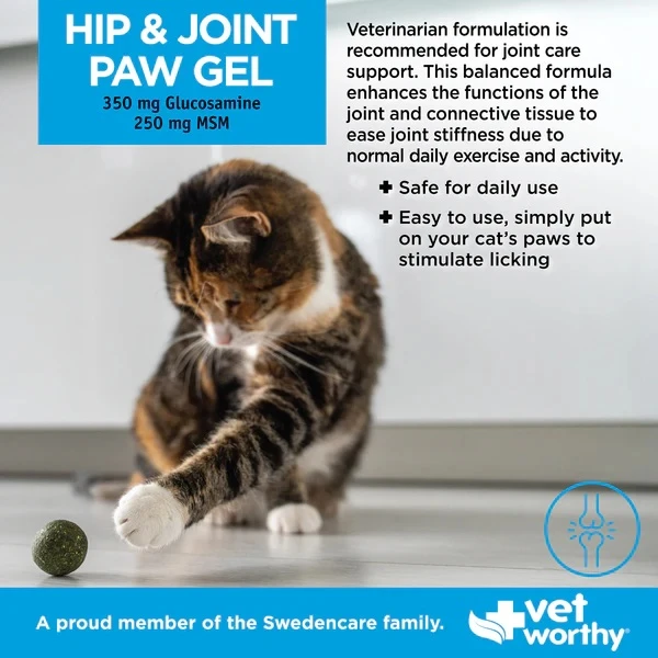 Hip & Joint Paw Gel for Cats 3 oz