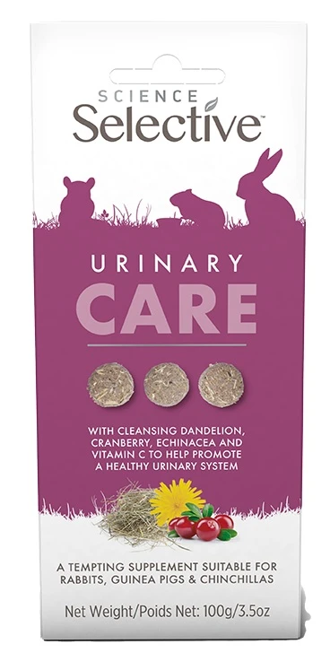 Science Selective Urinary Care Supplements for Rabbits, Guinea Pigs & Chinchillas 3.5 oz