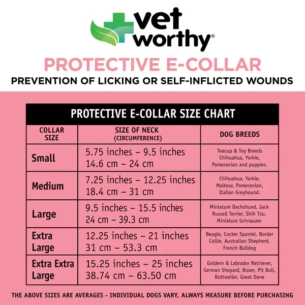 Pet Cone Protective E-Collar XX-Large