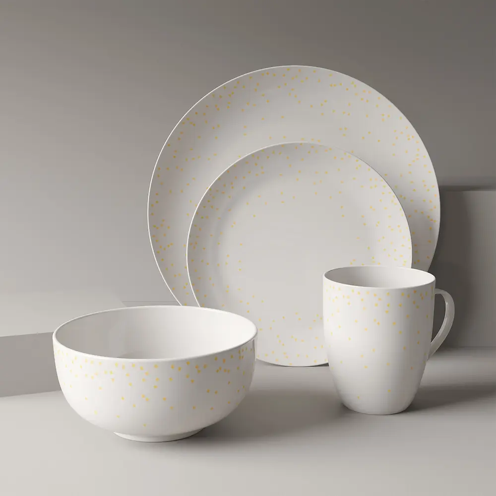 16PC PORCELAIN - DINNERSET