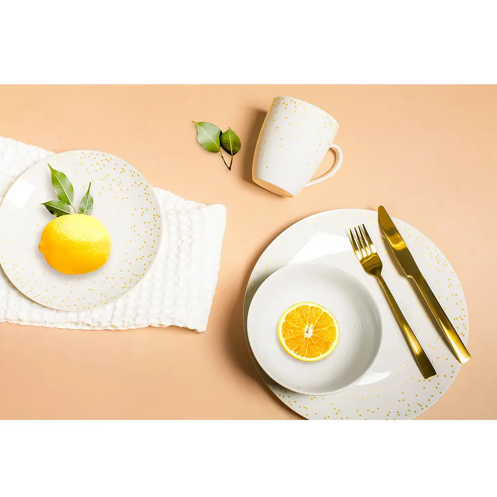 16PC PORCELAIN - DINNERSET