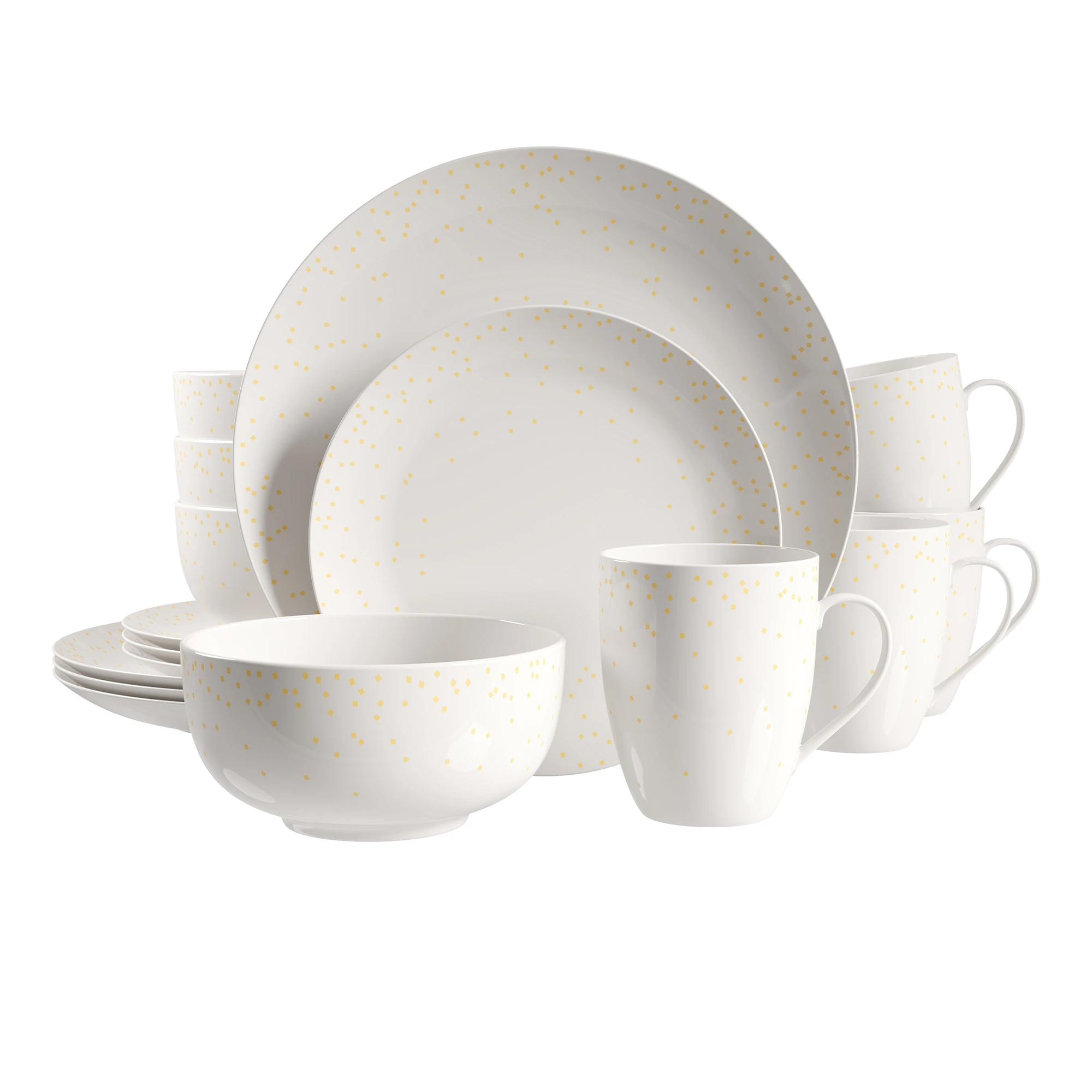 16PC PORCELAIN - DINNERSET