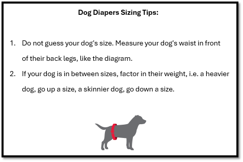 Dog Diapers Princess X-Small 2 Pack