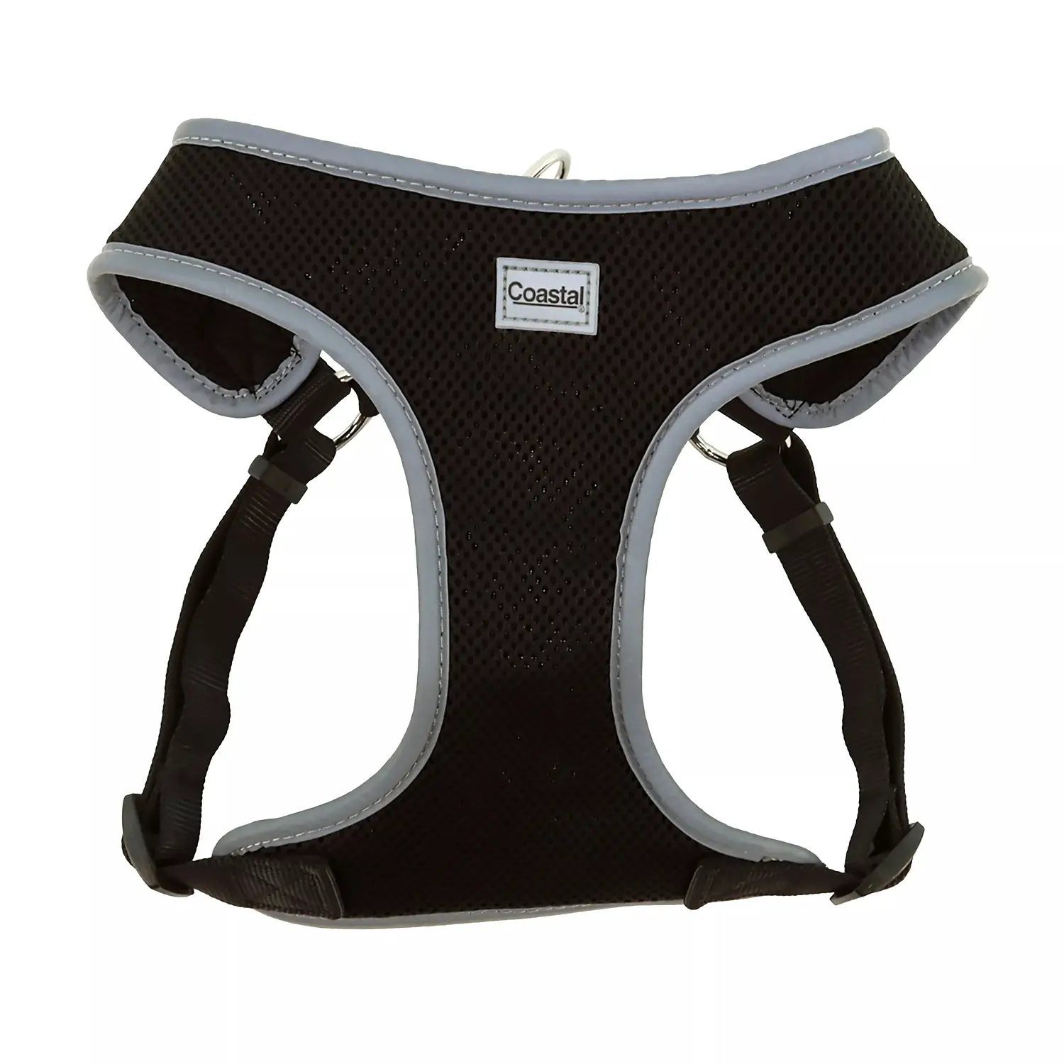 Comfort Soft Reflective Wrap Adjustable Dog Harness Black Large