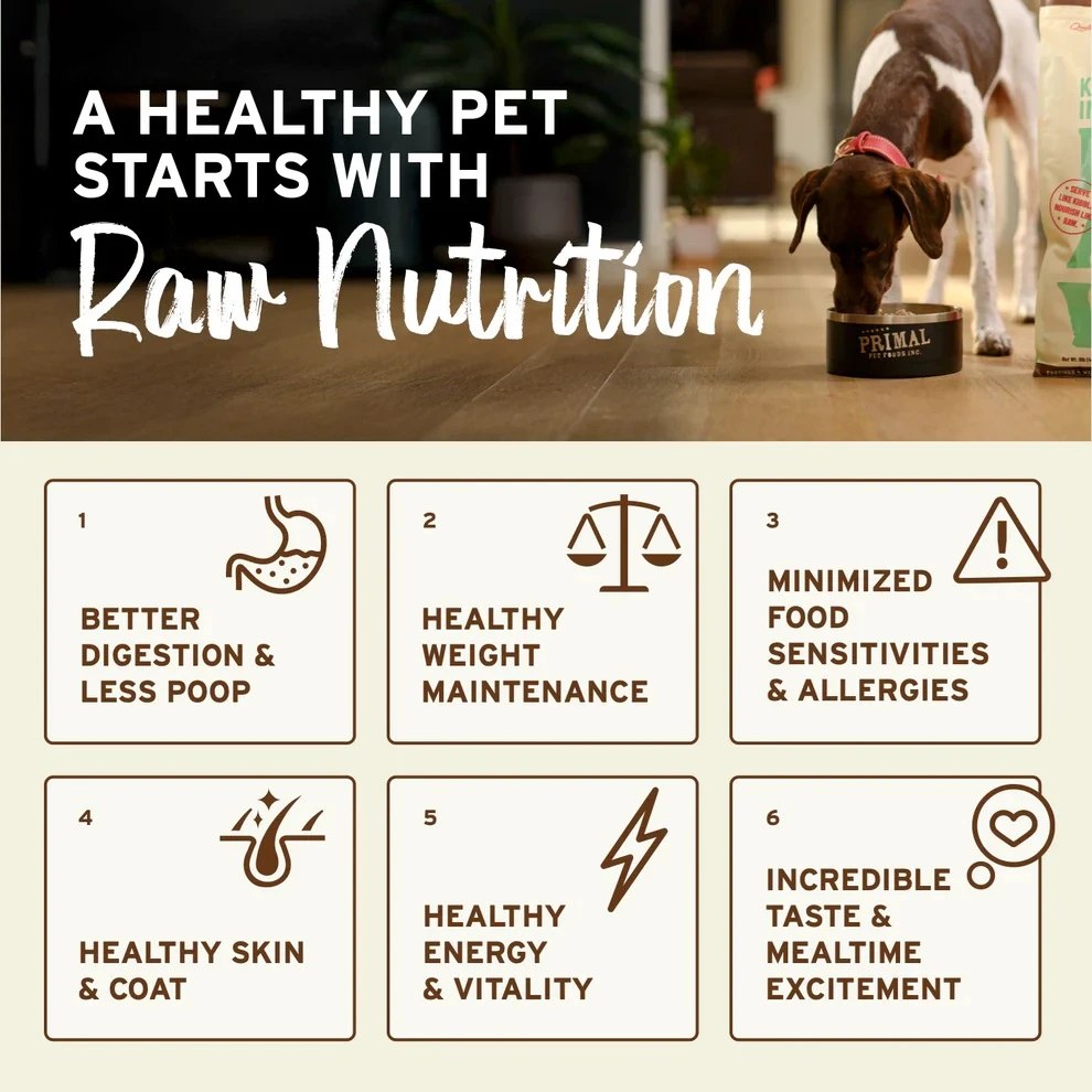 Kibble in the Raw Chicken Recipe Freeze-Dried Dog Food 1.5 lb