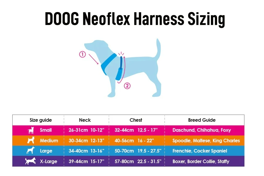 Neoflex Soft Dog Harness 'Luna' Small