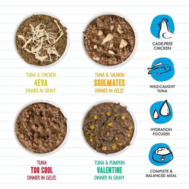 Originals Minced! Batch 'O Besties Variety Pack Canned Cat Food 5.5 oz | 8 pack