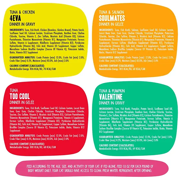 Originals Minced! Batch 'O Besties Variety Pack Canned Cat Food 5.5 oz | 8 pack