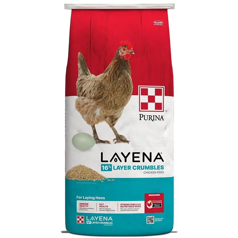 Layena® Layer Crumbles 16% Chicken Feed 40 lb