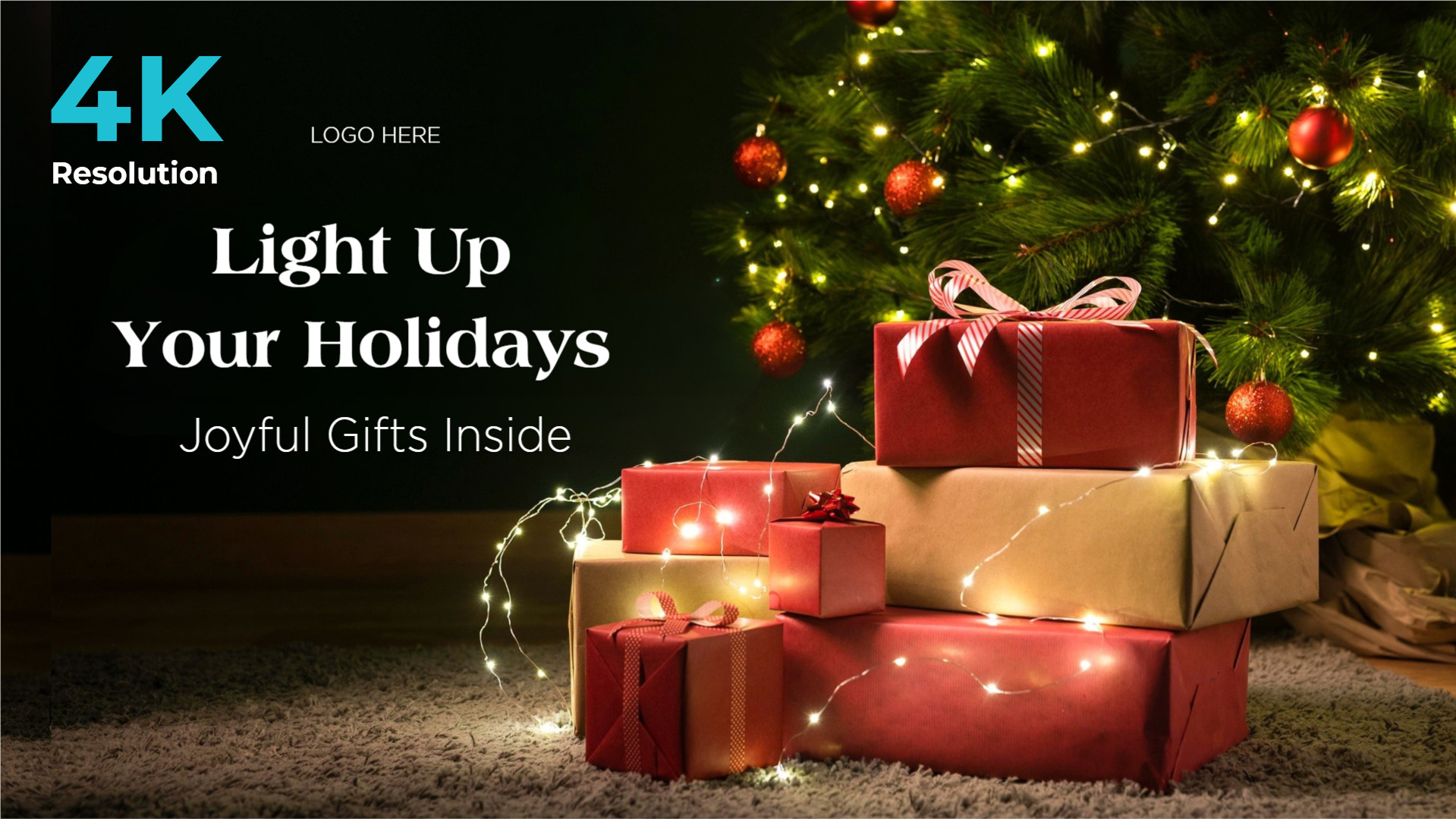 EZ-AD Tv 4k reolution template