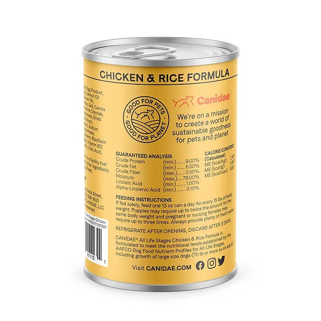 All Life Stages Chicken & Rice Wet Dog Food 13 oz